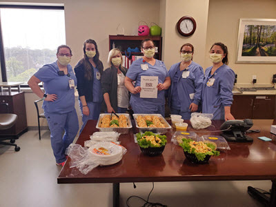 Staff at Shadyside Hospital MICU